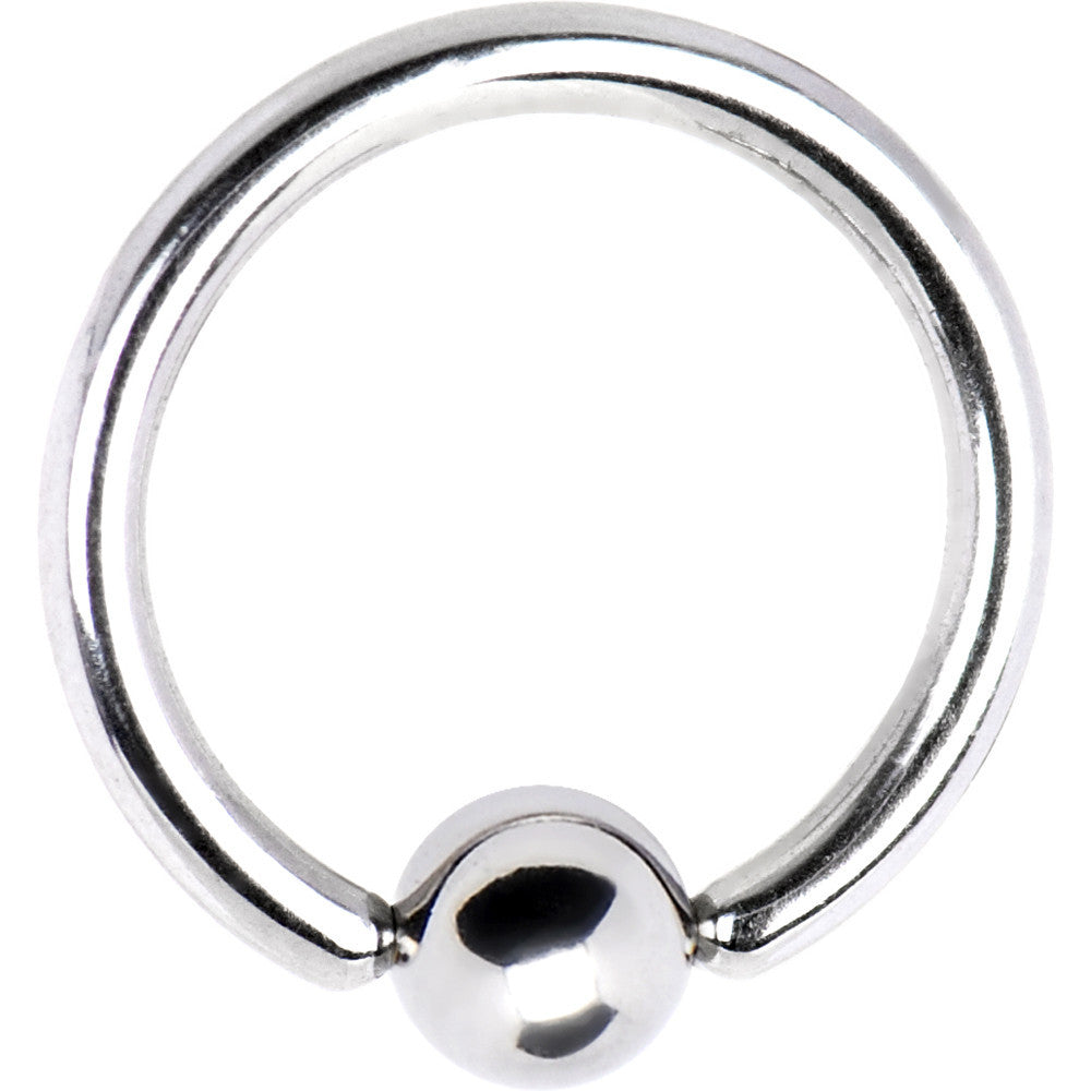 12G STEEL BCR Captive Ring 1/2 5mm