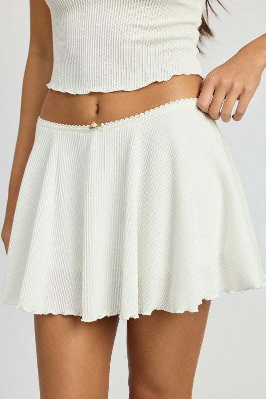 CIRCLE MINI SKIRT