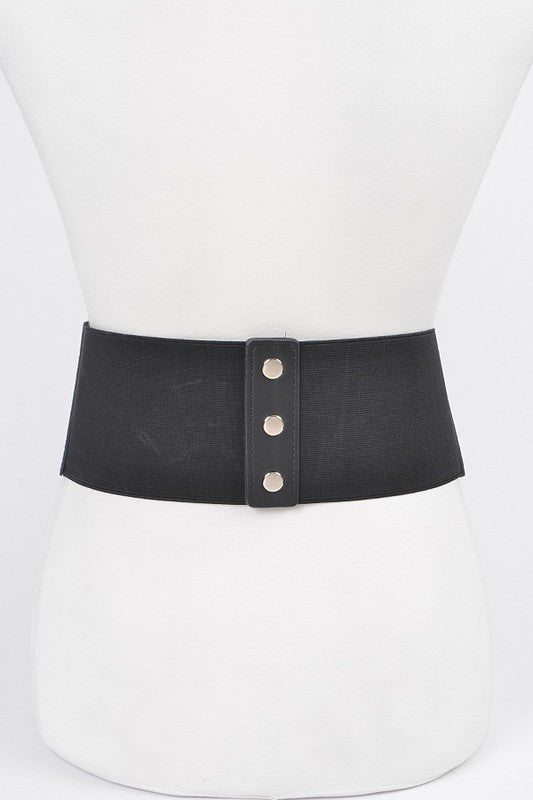 Faux Leather Lacing Corset Belt