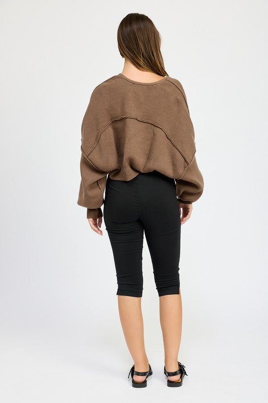 OVERSIZED SHRUG CARDIGAN