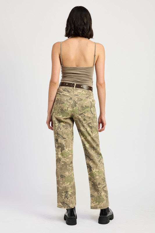 CAMO CARGO PANTS