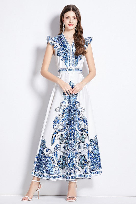 WOMEN FASHION LONG MAXI DRESS