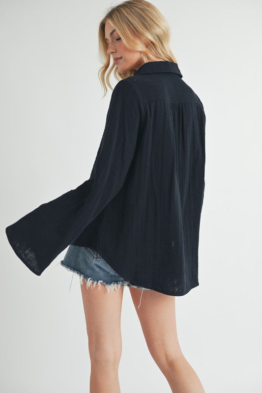 Mahlia Lace Shirt Blouse