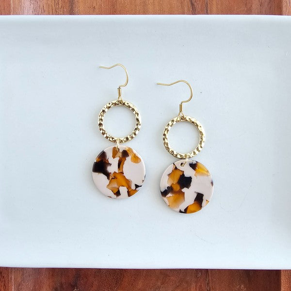 Rylee Earrings - Caramel Latte