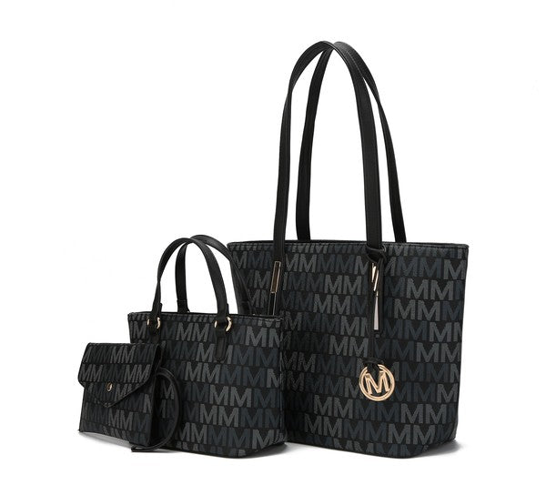 MKF Aylet M Tote with Mini Bag and Wristlet Pouch