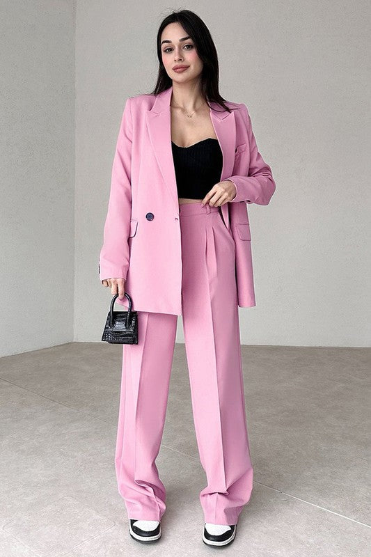 WOMEN FASHION BLAZERS SUIT SET