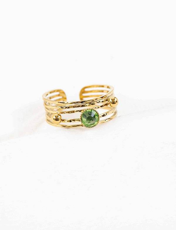 Apfel Adjustable Ring