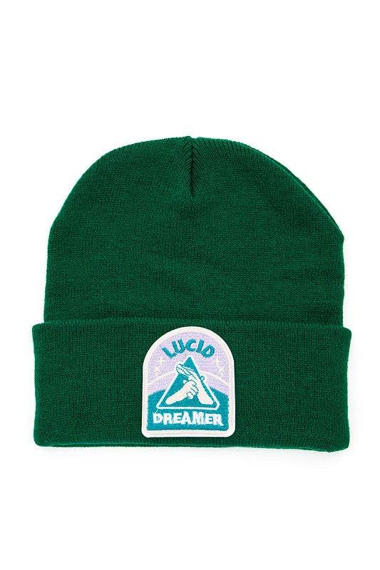 Lucid Dreamer Patch Unisex Knitted Beanie