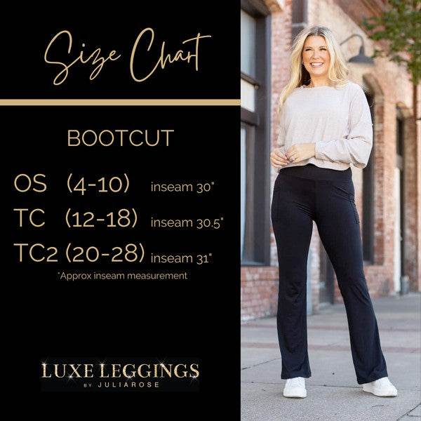 The Cassie Charcoal Bootcut Leggings Round 2