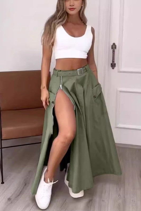 WOMEN FASHION LONG MAXI SKIRTS