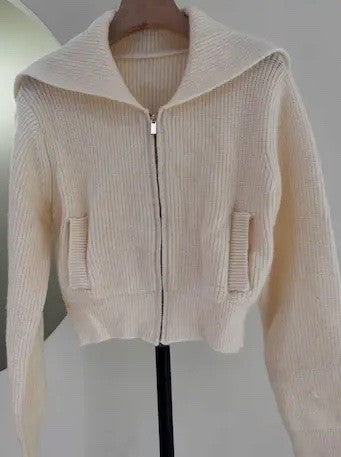 Zipper sweater