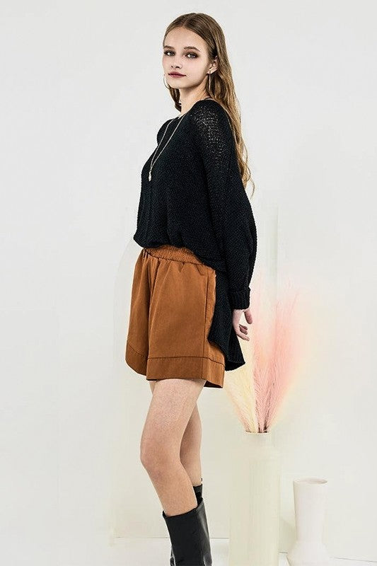 Oversized High Low Loose Lightweight Sweater