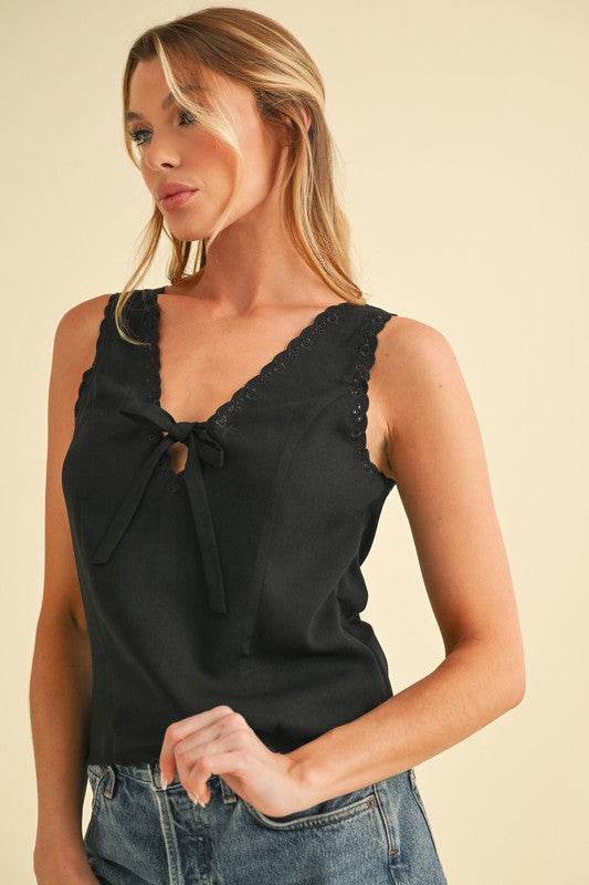 Karis Eyelet Tank