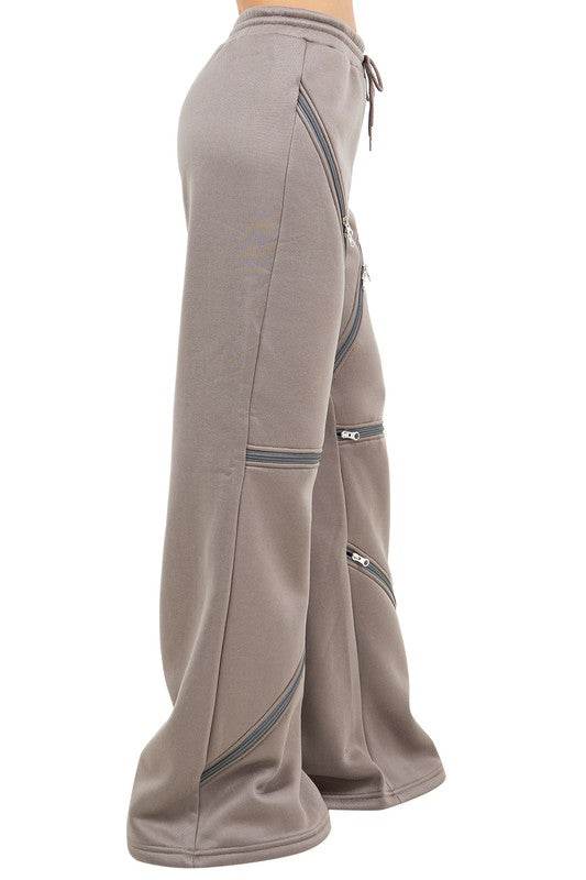WOMEN FASHION CLASSIC STRAIGHT LEG PANTS