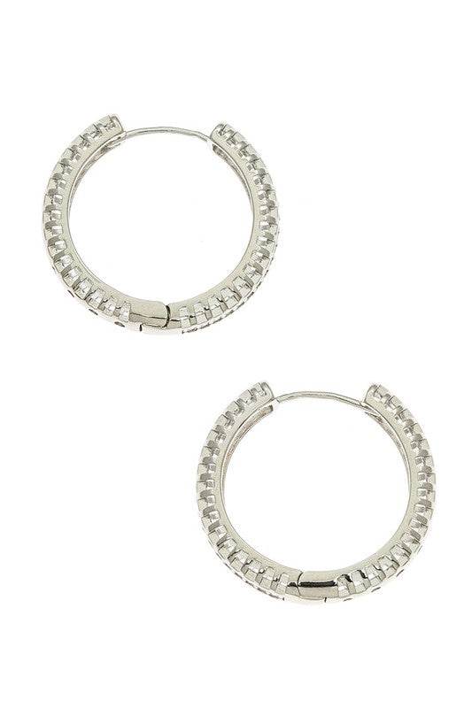 Cubic Zirconia Iconic Earrings