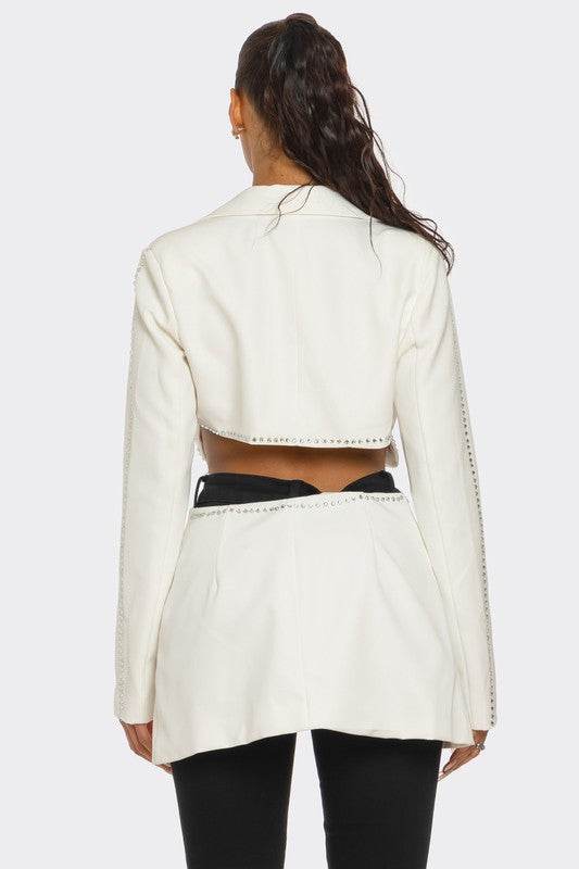 Sculpted Elegance Blazer