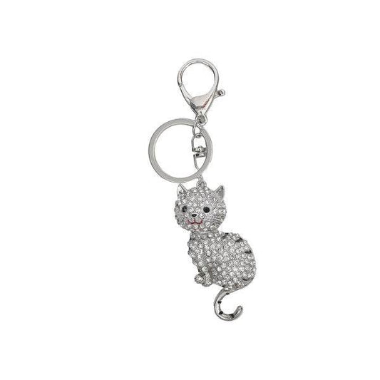 Sparkling Cat Keychain