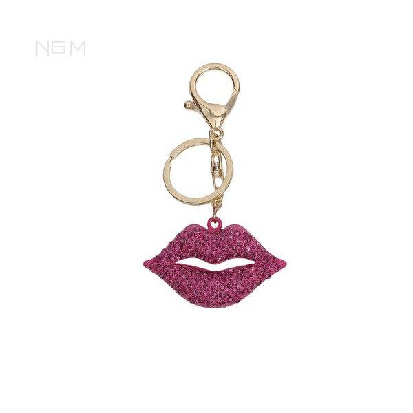 Sparkling Lip Keychain