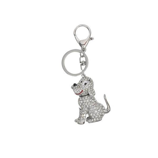 Sparkling Puppy Keychain