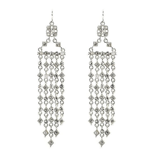 Glamorous Indian Theme Tassel Earrings
