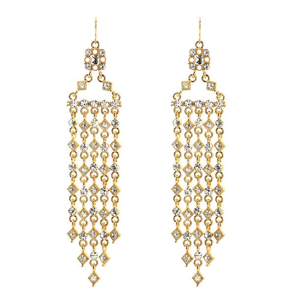 Glamorous Indian Theme Tassel Earrings