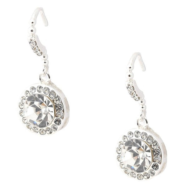 Timeless Round Rondelle French Hook Earrings