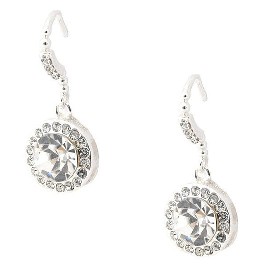 Timeless Round Rondelle French Hook Earrings