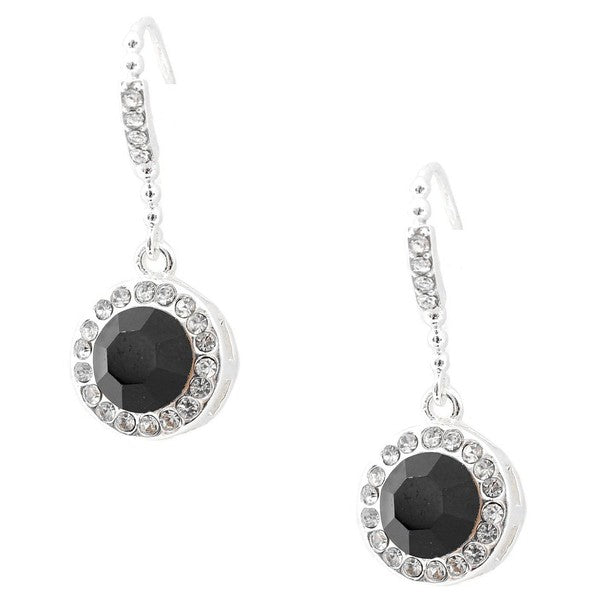 Timeless Round Rondelle French Hook Earrings