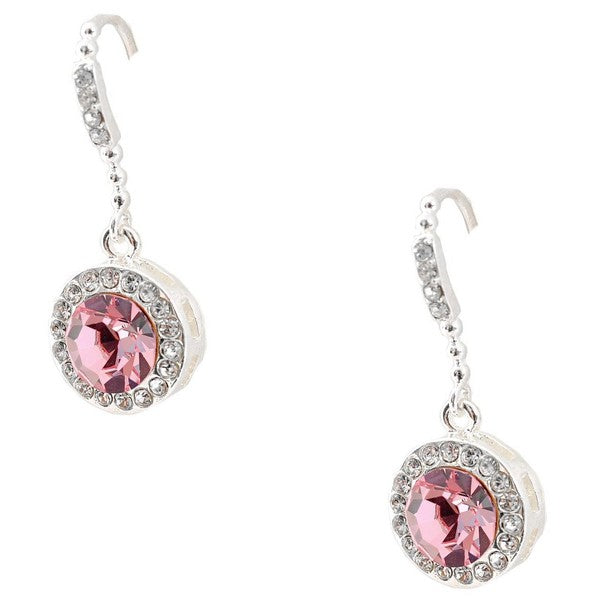 Timeless Round Rondelle French Hook Earrings