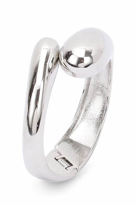 Iconic Shiny Hinged Bangle