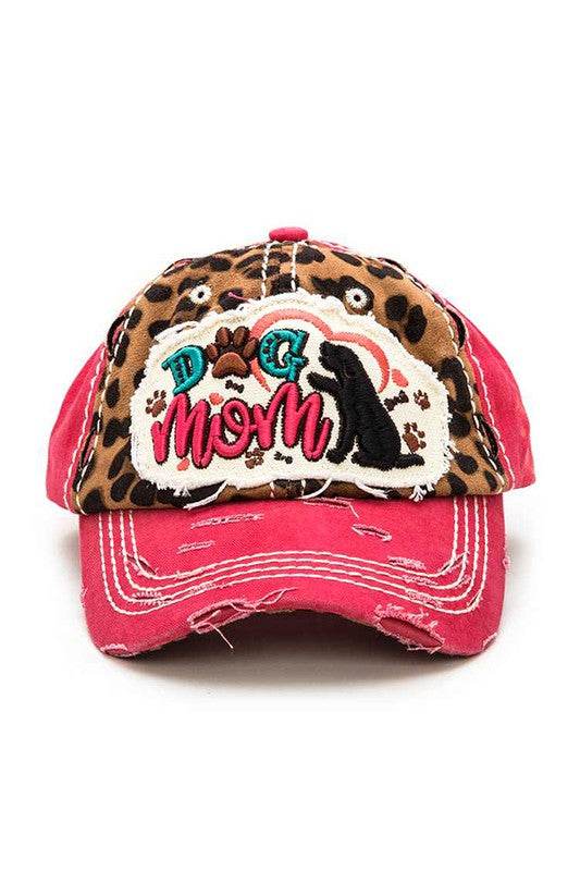 Dog Mom Vintage Cotton Cap