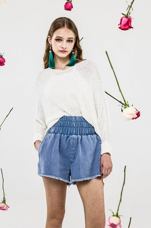 Oversized High Low Loose Lightweight Sweater