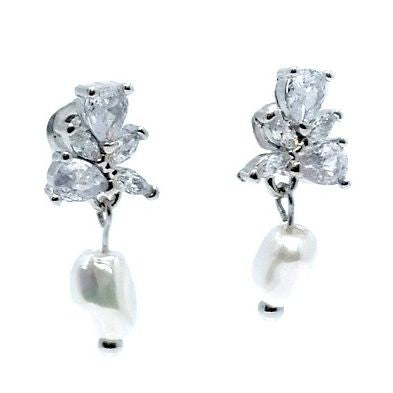 Bold Shine J Shape Fashion Hoop Earrings