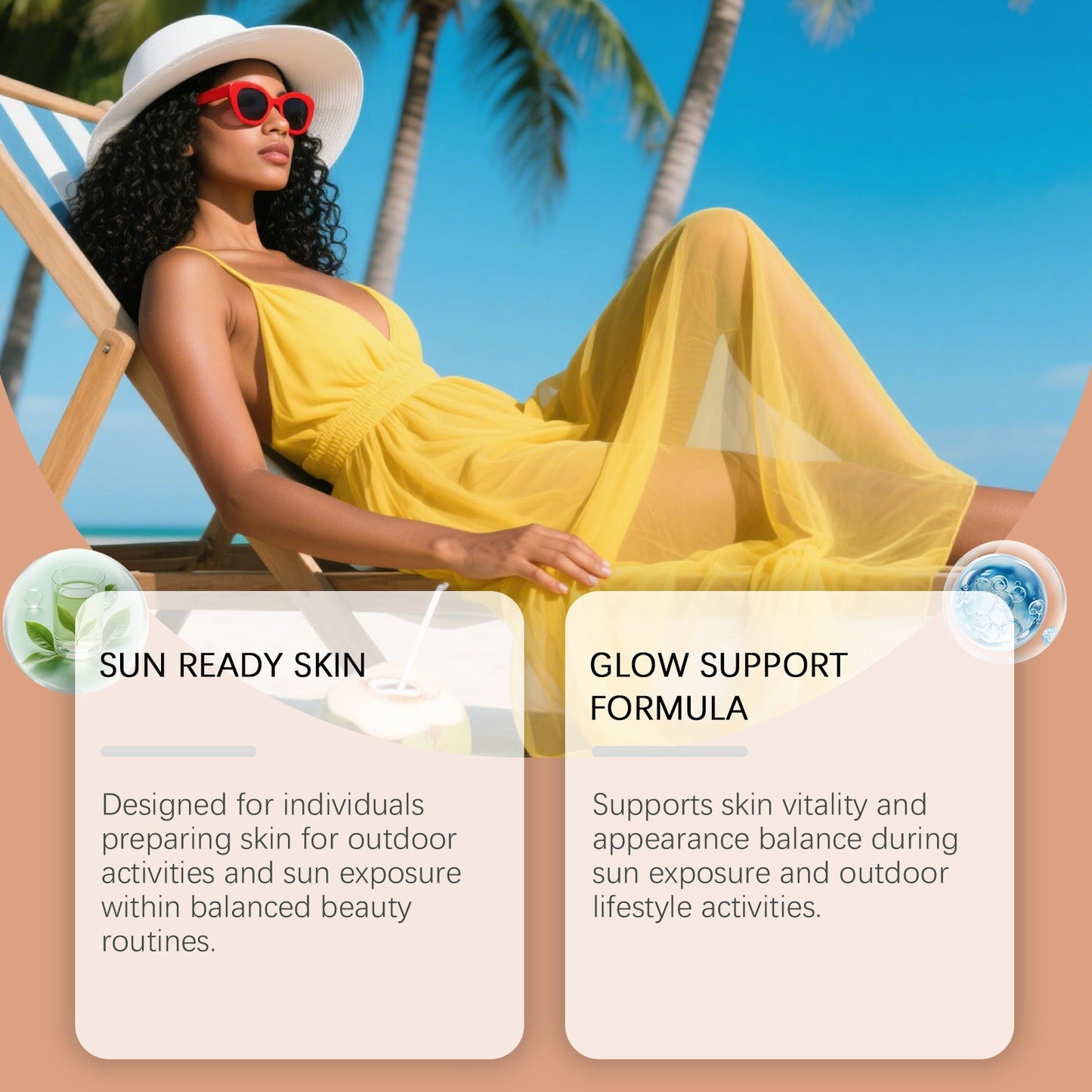 Bushaid Tanning Gummies Healthy Glow Formula Even Skin Tone