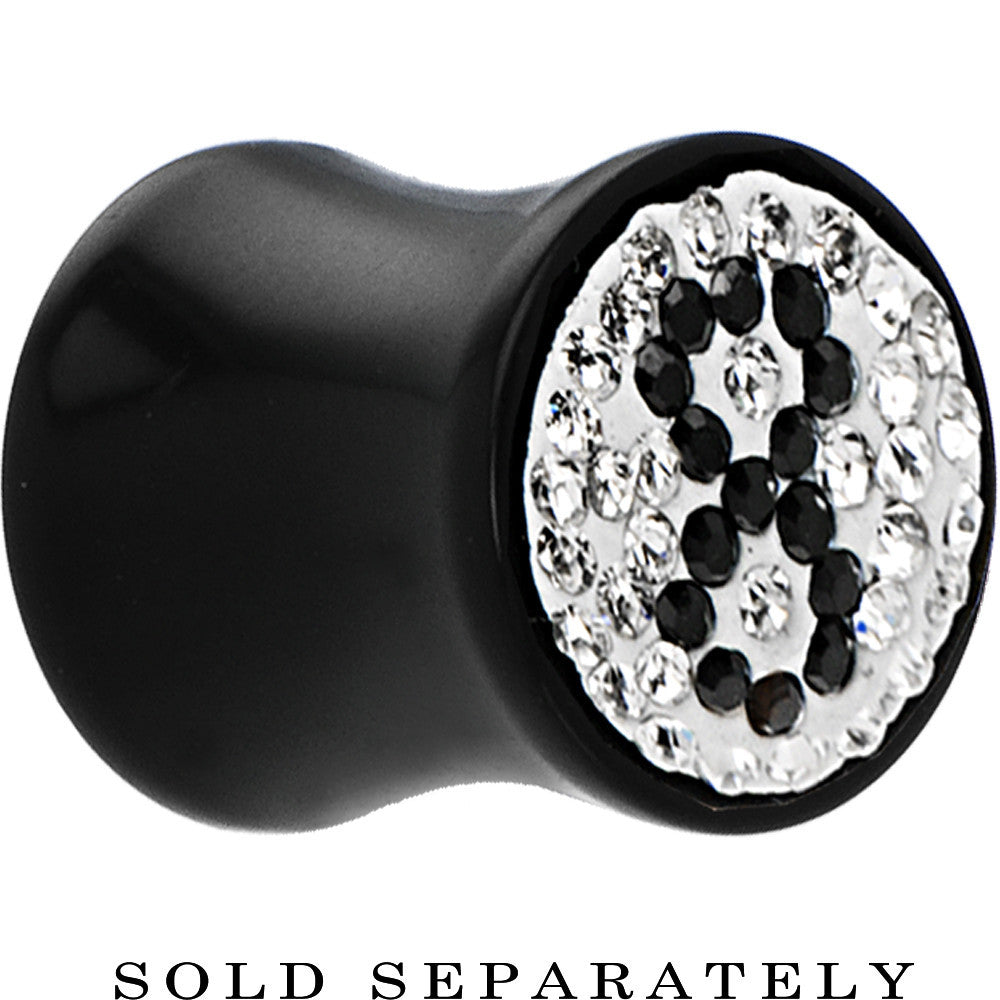 1/2G Crystal 8 Ball Saddle Plug