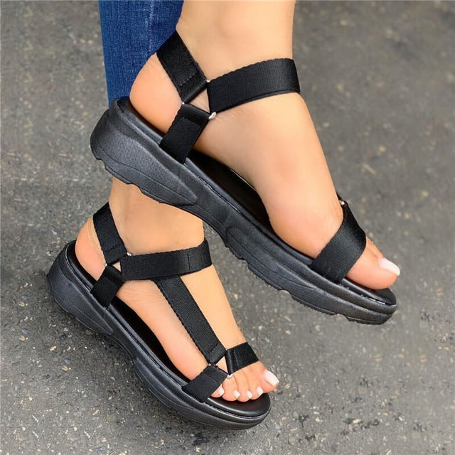 Fashion fish mouth sandals