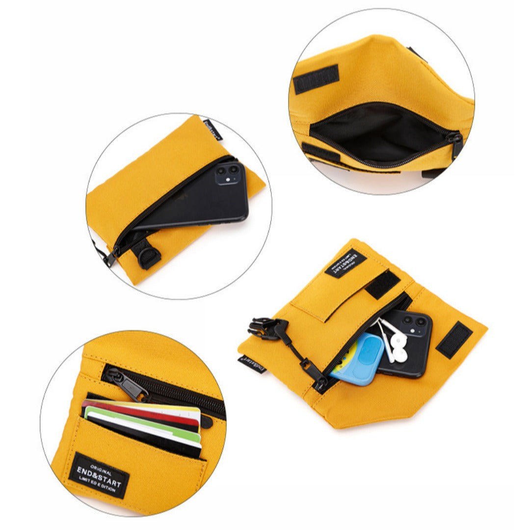 Men's Crossbody Bag Mini - Lightweight Small Phone Bag for Women & Boys, Casual Single Pack Crossbody Backpack