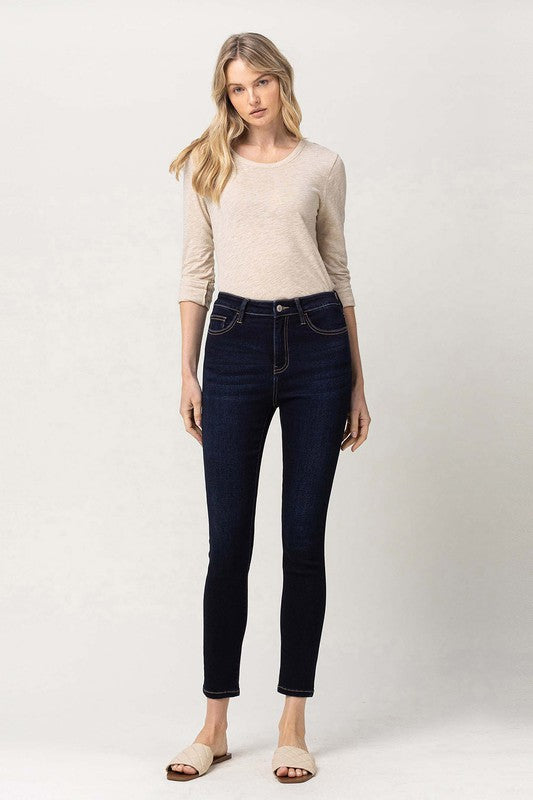 Super Soft High Rise Crop Skinny