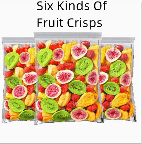 Premium Fruit Crisps Mixed Pack Freeze-Dried Dehydrated Assorted Fruits And Vegetables, Snack Delight
