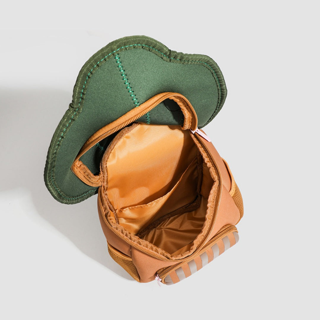 Adorable Toddler Purse – Cute Mushroom Design Bag for Children, Lightweight Travel Backpack, 3D Kindergarten Style