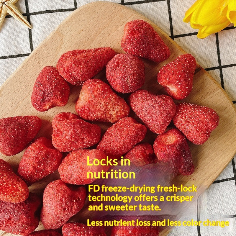Fig Strawberry And Jackfruit Crispy Ready-to-eat Freeze-dried Fruit