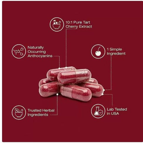 Healthcare 60-Count Cherry Extract Capsules