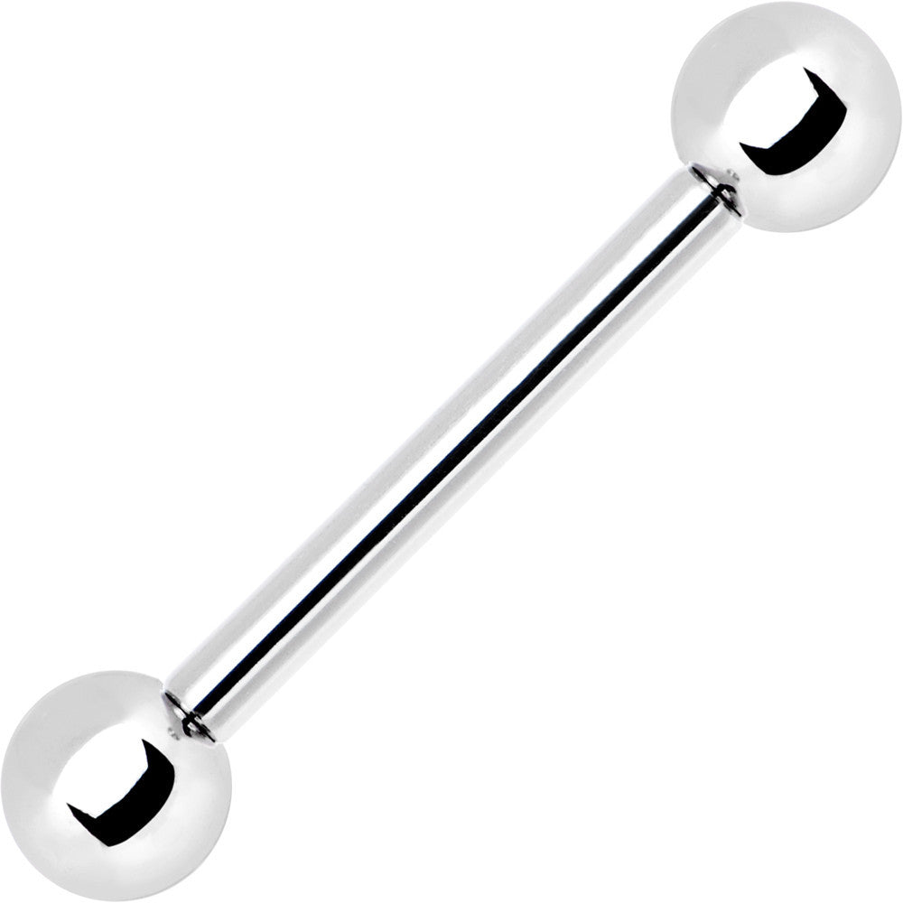 12G Internally Threaded Steel Barbell 5/8 5mm