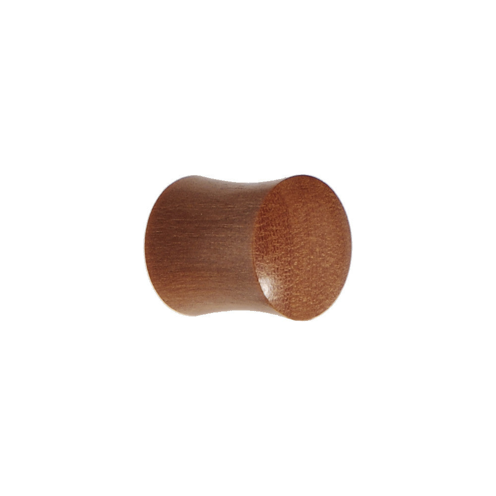 00G Organic Solid Sawo Wood Saddle Plug