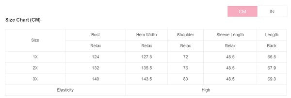 Women Crewneck Long Sleeve Plus Size T Shirt