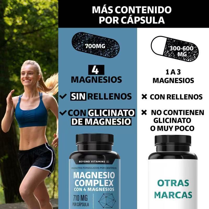 Magnesium Complex Capsules Magnesium Magnesium Glycinate Dietary Vitamins