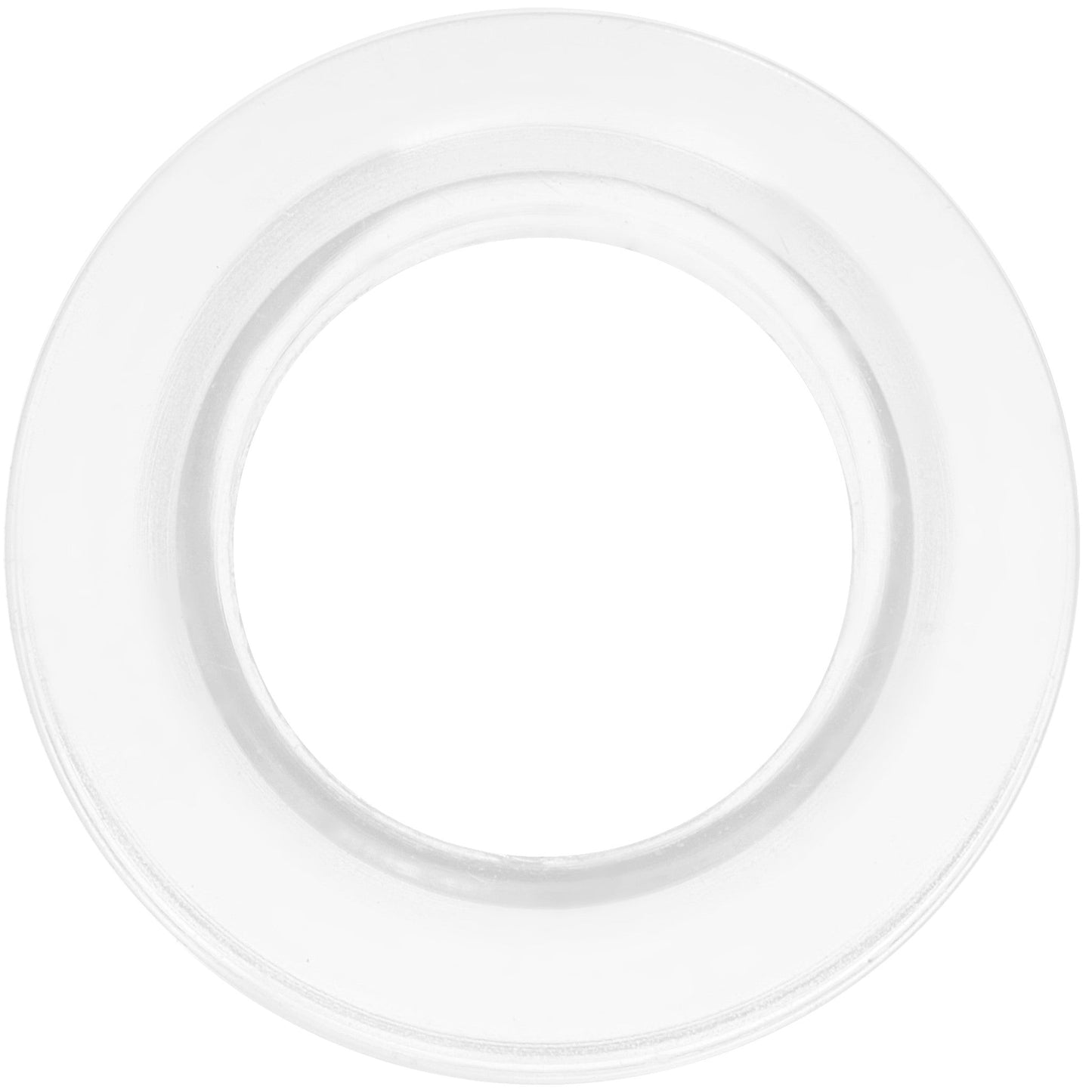 0G Clear Acrylic Screw Fit Tunnel Plug Set