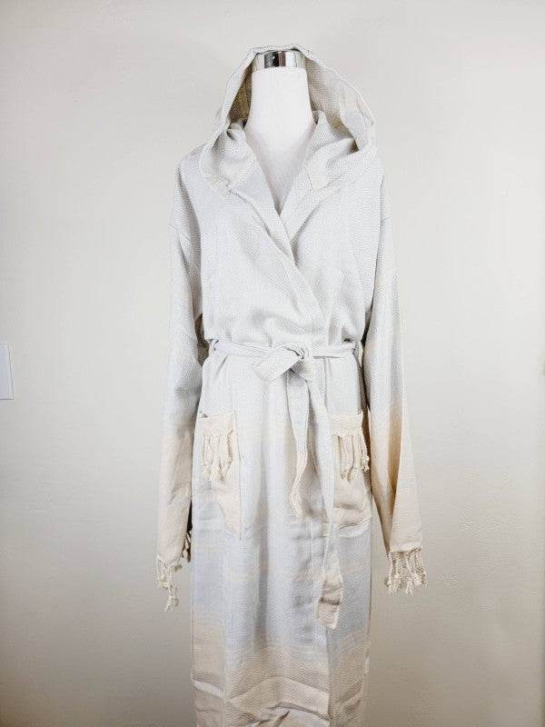 Unisex Robe, Beach or spa Robe with pockets - Ligh