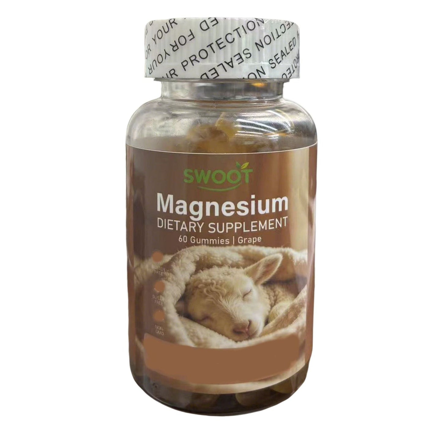 Magnesium Gummies Dietary Supplement With Magnesium Glycinate