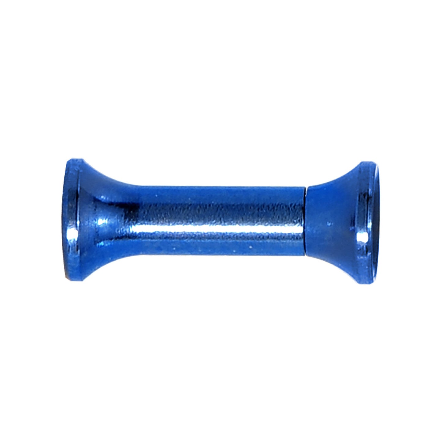 10G Royal Blue Anodized Titanium Screw Fit Tunnel